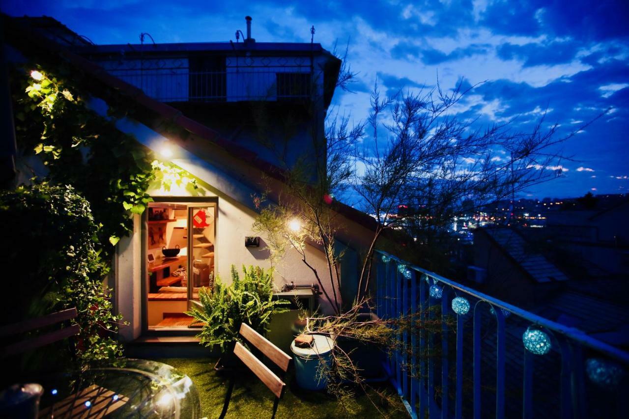 Ferienwohnung G.A.P. Genova Aquarium Pentahouse Exterior foto