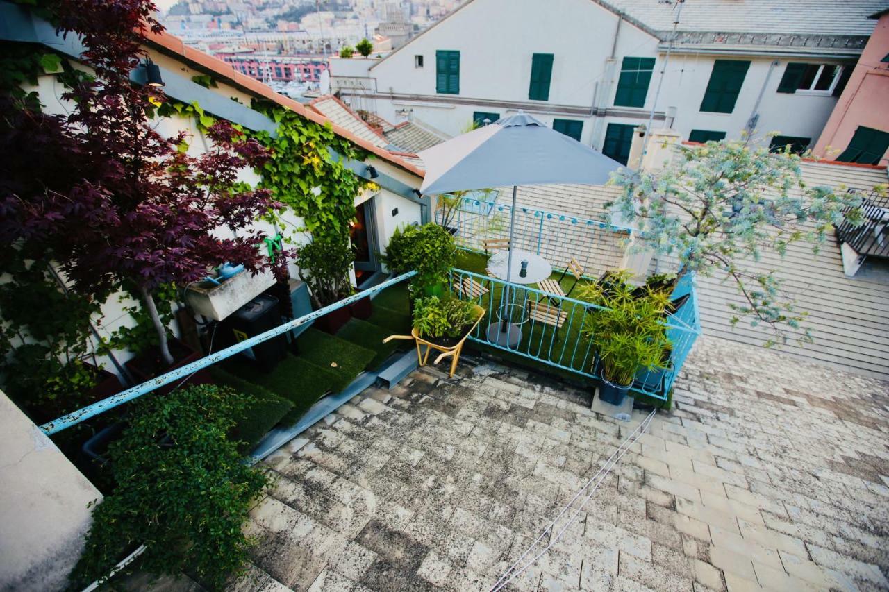Ferienwohnung G.A.P. Genova Aquarium Pentahouse Exterior foto
